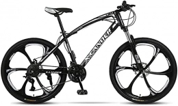 Qianglin Bici Qianglin Mountain Bike da Uomo Adulto 24 / 26 Pollici, Bicicletta da Strada Fuoristrada a 24-30 velocità, Bici da Città con Freni a Doppio Disco per Donna