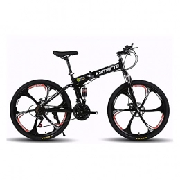 QIU Bici QIU 20 / 24 / 26 Pollici Mountain Bikes 700C Ruote 21 velocità 3 Ruote a Raggio 21 velocità Bicicletta da Montagna Dual Bicycle Dual Bicycle Bicycle, Bici da Strada (Color : Black)