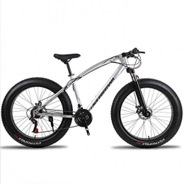 RUIXFEC Mountain Bike RUIXFEC off-Road Beach Snow Mountain Bike, Bicicletta Sportiva da Montagna, Bici da Strada 26 Pollici, MTB con 7-Stage Shift, Bici a Città, 4.0 Pneumatici di Grandi Dimensioni Pneumatici Larghi