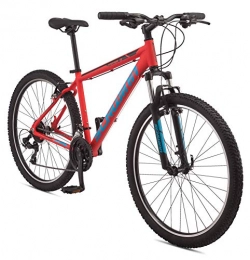 Schwinn Mountain Bike Schwinn Mesa 3 Adult Mountain Bike, 21 speeds, 27.5-inch Wheels, Small Aluminum Frame, Red