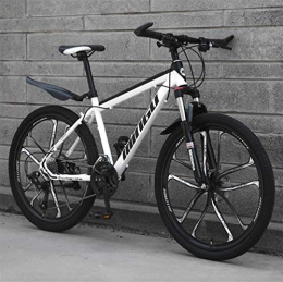 Tbagem-Yjr Mountain Bike Tbagem-Yjr Alto Tenore di Carbonio della Struttura d'Acciaio for Adulti Cross Country Biciclette - Pendolari Città Hardtail Mountain Bike (Size : 30 Speed)