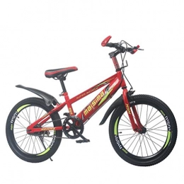 Tbagem-Yjr Bici Tbagem-Yjr Biciclette for Bambini, Studenti for Mountain Bike for Bambini Sport A velocità Variabile in Bicicletta (Color : Red, Size : 20 inch)