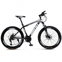 Tbagem-Yjr Mountain Bike Tbagem-Yjr Doppia della Sospensione / Freni A Disco da 26 Pollici Mountain Bike, Strada della Città in Bicicletta (Color : Black White, Size : 21 Speed)