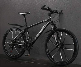 Tbagem-Yjr Bici Tbagem-Yjr Hardtail Mountain Bike for Adulti, da 26 Pollici Città Strada della Bicicletta MTB Mens All'aperto (Color : Black White, Size : 24 Speed)