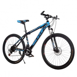 Tbagem-Yjr Mountain Bike Tbagem-Yjr Mountain Bike con Ruote da 24 Pollici, 24 velocità MTB Sport for Il Tempo Libero Telaio in Acciaio Ad Alto Tenore di Carbonio (Color : Black Blue)