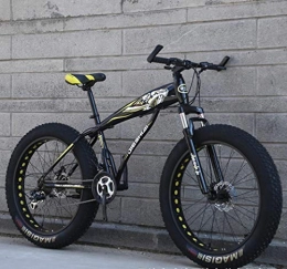 TXX Mountain Bike TXX Moto da Neve Ruote da Mountain Bike 26 / 24 Pollici, Spostamento Disco Bis, Outdoor Atv Off-Road Gatto Delle Nevi / yellow / 27 speed / 24 pollici