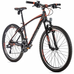 Leader Fox Bici Velo - Muscolo per mountain bike 26 Leader Fox mxc 2022, da uomo, 8 V, telaio da 18 pollici, colore: Nero opaco