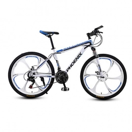 Wangkai Bici Wangkai Mountain Bike Acciaio ad Alto Carbonio Speed ​​Pioneer Adatto a Qualsiasi Condizione Stradale Facile da Installare, Blue