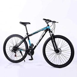 WEHOLY Bicicletta Mountain Bike Doppia Sospensione Bicicletta da Uomo 21 velocità Freni a Disco da 29 Pollici con Telaio in Alluminio, Blu