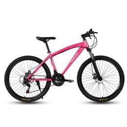 WGFGXQ Mountain Bike WGFGXQ Mountain Bike per Adulti Ruote da 24 Pollici Doppio Freno a Disco Uomini e Donne 21 Ruota a Raggi a velocità variabile Bicicletta per Studenti, Blu