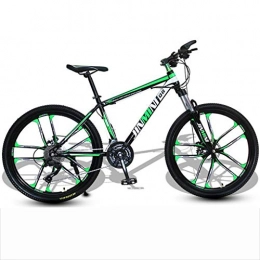 WGYDREAM Bici WGYDREAM Mountainbike Bici Bicicletta MTB 26inch Mountain Bike, Acciaio al Carbonio Telaio Hardtail Bici, Doppio Freno a Disco Anteriore e sospensioni MTB Mountain Bike