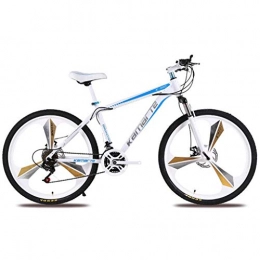 WGYDREAM Mountain Bike WGYDREAM Mountainbike Bici Bicicletta MTB Mountain Biciclette 26 '' Unisex Leggera in Acciaio al Carbonio Telaio 21 / 24 / 27 velocità Freno A Disco Anteriore Sospensione MTB Mountain Bike