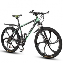 WGYDREAM Mountain Bike WGYDREAM Mountainbike Bici Bicicletta MTB Mountain Bike, 26” Biciclette da Montagna, Leggero in Acciaio al Carbonio Telaio Doppio Freno A Disco E Il Blocco della Forcella Anteriore MTB Mountain Bike