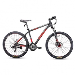 WGYDREAM Bici WGYDREAM Mountainbike Bici Bicicletta MTB Mountain Bike, 26inch a rotelle, Lega di Alluminio Biciclette Telaio, Doppio Freno a Disco e Forcella Anteriore, 24 velocità MTB Mountain Bike (Color : Red)