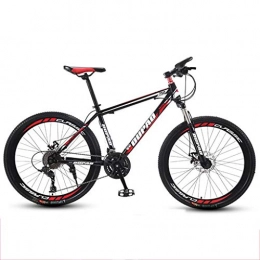 WGYDREAM Bici WGYDREAM Mountainbike Bici Bicicletta MTB Mountain Bike, Acciaio al Carbonio Telaio Hardtail Biciclette Mountain, Doppio Freno a Disco e Forcella Anteriore, 26inch Spoke Wheel MTB Mountain Bike