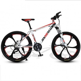 WGYDREAM Bici WGYDREAM Mountainbike Bici Bicicletta MTB Mountain Bike / Biciclette, Acciaio al Carbonio Telaio, sospensioni Anteriori e Dual Freni a Disco, 26inch Mag Ruote MTB Mountain Bike