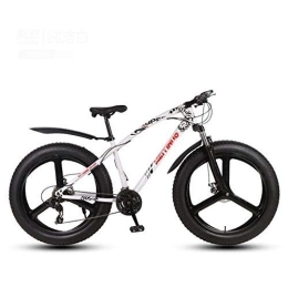 WJSW Mountain Bike WJSW Biciclett26 Pollici Pneumatici mountabike Adulti, Bici MTB Hardtail, forcellcon Telaio Acciaio ad Alto tenore Carbonio, Doppio Freno Disco