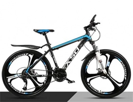 WJSW Mountain Bike WJSW Bicicletta da Strada da Città da 26 Pollici con smorzamento Fuoristrada da 26 Pollici per Mountain Bike da Uomo Bicicletta per Adulti (Colore: G, Misura: 24 velocità)