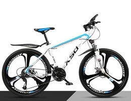 WJSW Mountain Bike WJSW Bicicletta Fuoristrada per Mountain Bike, 26 Pollici per Adulti Leggero da Strada Studente Urban Shock Absorber Bicycle (Colore: B, Dimensione: 30 velocità)