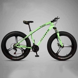 WJSW Mountain Bike WJSW Mountain Bicycle - City Road Bicycle Dual Suspension Mountain Bikes Sport Leisure (Colore: Verde, Dimensione: 30 velocità)