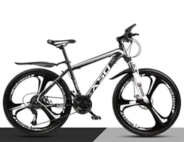 WJSW Mountain Bike WJSW Mountain Bike, 26 Pollici Sport Leisure Unisex Bicicletta Uomo MTB Telaio in Acciaio ad Alto tenore di Carbonio (Colore: E, Dimensione: 27 velocità)