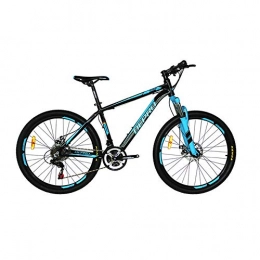 WQY Bici WQY 26Inch Viaggio Bike 21 velocità Mountain Bike off-Road Studenti Adulti Uomini E Donne Biciclette, Blu