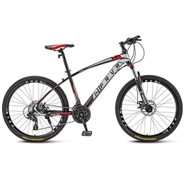 WYBD.Y Mountain Bike WYBD.Y MTB A 21 26 Pollici Alta qualità Mountain Bike Unisex Sospensioni Anteriori Freni A Disco Meccanici, Rosso