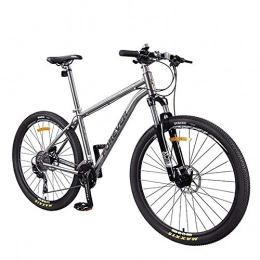 XMIMI Bici XMIMI Mountain Bike Telaio in Lega di Titanio Bicicletta per Adulti Sospensione Anteriore Forcella Mountain Bike 27, 5 Pollici 30 velocit