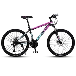 XUDAN Bici XUDAN Bicicletta Mountain Bike, Freni A Doppio Disco da 24 / 26 Pollici, Facili da Montare, Cambio di velocità Sensibile, Pneumatici Addensati Assorbimento degli Urti 24 / 27Velocità