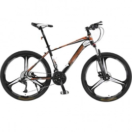 YHRJ Mountain Bike YHRJ Bicicletta per Adulti Bici da Strada Unisex, Mountain Bike Fuoristrada, Telaio MTB in Acciaio Ad Alto Tenore di Carbonio, 30 velocità, Ruote da 24 / 26 / 27, 5 Pollici, Freni A Doppio Disco