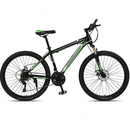 YHRJ Bici YHRJ Mountain Bike Fuoristrada All'aperto, Bicicletta per Adulti con Assorbimento degli Urti, MTB Ruota da 24 / 26 Pollici, 24 / 27 / 30 velocità, Doppi Freni A Disco Meccanici, Ruote A Raggi