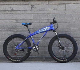 YISUNF Mountain Bike YISUNF. Sport all'Aria Aperta 24" / 26" 27Speed ​​Mountain Bike, Bike Ruota Neve, Doppio Freno a Disco, Forte Ammortizzante della Forcella Anteriore, Esterna Offroad Beach Bike