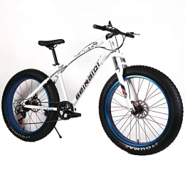 YOUSR Mountain Bike YOUSR Sospensione Forcella MTB MTB Hardtail Shimano 21 Speed Shift Bici da Uomo e Bici da Donna White 26 inch 21 Speed