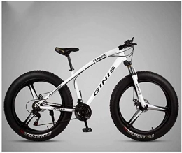 YZ-YUAN Bici YZ-YUAN Bicicletta da Montagna da 26 Pollici, Bici da Montagna con Pneumatici Grassi con Telaio in Acciaio ad Alto tenore di Carbonio, Mountain Bike Hardtail da Donna con Doppio Freno a Disco,