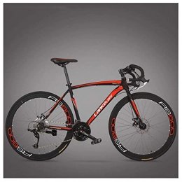 BCX Bicicletas de carretera BCX Bicicleta de carretera, bicicleta ultraligera para adultos con cuadro de acero de alto carbono, bicicleta de carretera de resistencia de horquilla de fibra de carbono, bicicleta de uso general de