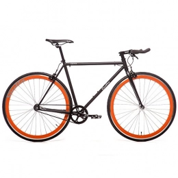 Quella Bicicleta Quella Nero - Naranja, color negro / naranja, tamaño 54
