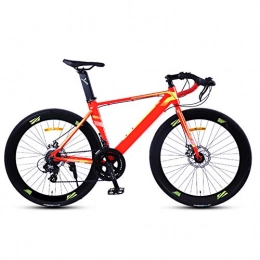 YOUSR Bicicleta YOUSR Bicicleta de Carretera, Bike de Carretera de Aluminio con Ruedas 700C, 26 velocidades Shimano Speed A070 Suites y Freno Doble V Road Bike Red 48cm