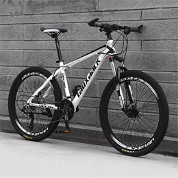 WSS Bicicletas de montaña 24 26 Pulgadas de Bicicleta de montaña Adulta 24 Velocidad de Acero de Carbono, Adecuado para Hombres / para Mujer Deportes de Carreras de Ciclismo-Radios_24 Pulgadas
