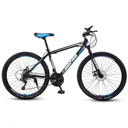 GOLDGOD Bicicleta 26 Pulgadas Velocidad Variable Adulto Bicicletas De Montaña, Hombres Y Mujeres Viajan Mtb Bicicleta Freno De Disco Doble Estructura Acero Con Alto Contenido Carbono Pista Urbana Mountain Bike, 21 speed