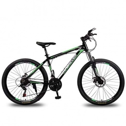 WYLZLIY-Home Bicicletas de montaña Bicicleta de montaña Mountainbike Bicicleta 24 / 26" Bicicletas De Montaña De 21 Plazos De Envío Unisex MTB De Aluminio Ligero De Aleación Marco Suspensión Delantera De Doble Disco De Freno Bicicleta De