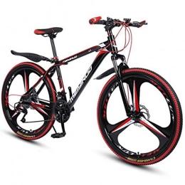 WYLZLIY-Home Bicicleta Bicicleta de montaña Mountainbike Bicicleta 26" bicicletas de montaña Bicicletas 21 24 27 velocidades marco ligero de aleación de aluminio Barranco bicicleta con doble freno de disco Bicicleta De Mont