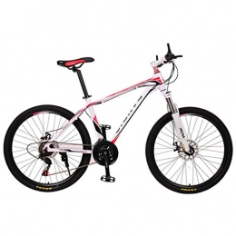 WYLZLIY-Home Bicicletas de montaña Bicicleta de montaña Mountainbike Bicicleta 26" Bicicletas De Montaña De 21 / 27 / 30 Plazos De Envío Mujeres / Hombres MTB De Aluminio Ligero De Aleación Marco Suspensión Delantera De Doble Disco De Fren