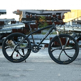 WYLZLIY-Home Bicicleta Bicicleta de montaña Mountainbike Bicicleta 26 pulgadas bicicleta de montaña 21 / 24 / 27 Montaña velocidad de bicicletas for hombres y mujeres, de acero al carbono de alta bicicleta de doble suspensión i