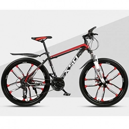 WYLZLIY-Home Bicicleta Bicicleta de montaña Mountainbike Bicicleta 26 pulgadas de bicicletas de montaña de 21 / 24 / 27 / 30 plazos de envío marco ligero de aleación de aluminio Integral suspensión de la rueda completa del freno