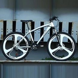 WYLZLIY-Home Bicicleta Bicicleta de montaña Mountainbike Bicicleta 26 pulgadas de bicicletas de montaña de acero al carbono de alta velocidad 21 / 24 / 27 Montaña de bicicletas for hombres y mujeres, la bici sola suspensión Bic