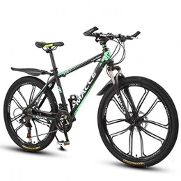 WYLZLIY-Home Bicicleta Bicicleta de montaña Mountainbike Bicicleta Bicicleta de montaña, bicicleta de suspensión delantera, de doble freno de disco y suspensión delantera, las ruedas de 26 pulgadas Bicicleta De Montaña Moun