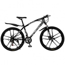 WYLZLIY-Home Bicicleta Bicicleta de montaña Mountainbike Bicicleta MTB 21 / 24 / 27 acero marco de una velocidad de 26 pulgadas ruedas de radios de doble suspensión de la bici Bicicleta De Montaña Mountainbike MTB Bicicleta