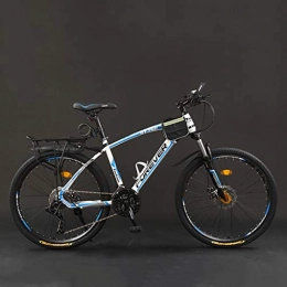 ZXCVB Bicicletas de montaña Bicicleta De Montaña Para Adultos, Ruedas De 24 / 26 Pulgadas, Bicicleta De Montaña Para Senderos, Bicicletas De Carretera De Acero Con Alto Contenido De Carbono, Bicicleta De 21 Velocidades, Suspens