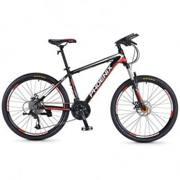 WGYDREAM Bicicleta Bicicleta Montaña MTB Bicicleta De Montaña, 26" Las Mujeres / Hombres MTB Bike Barranco 27 ​​plazos De Envío Marco De Acero Al Carbono De Suspensión Disco De Freno Delantero Bicicleta de Montaña