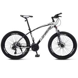 Chengke Yipin Bicicleta Chengke Yipin Bicicleta de montaña Monociclo Unisex Bicicleta de montaña de 27, 5 Pulgadas para Estudiantes Bicicleta de Carretera de Velocidad Variable-Blanco y Negro_24 velocidades